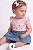 Conjunto Tommy Hilfiger Bebê com Saia-Short Jeans - Imagem 2