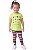 Conjunto Infantil Tommy Hilfiger Camiseta e Legging Listrada - Imagem 1