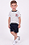Conjunto Infantil Tommy Hilfiger Camiseta e Bermuda Azul-Marinho - Imagem 2