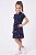 Vestido Infantil Tommy Hilfiger Polo Piquet Estampado Azul-Marinho - Imagem 7