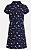 Vestido Infantil Tommy Hilfiger Polo Piquet Estampado Azul-Marinho - Imagem 9