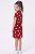 Vestido Infantil Tommy Hilfiger Polo Piquet Floral Vermelho - Imagem 5
