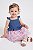 Vestido Bebê Calvin Klein Jeans – Chambray com Saia de Tule Floral - Imagem 5