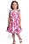 Vestido Infantil Tommy Hilfiger Estampa Tropical - Imagem 1