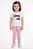 Conjunto Infantil Tommy Hilfiger Camiseta e Legging Rosa - Imagem 3