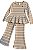 Conjunto Infantil Tommy Hilfiger Blusa Peplum e Calça Flare - Imagem 6