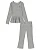 Conjunto Infantil Tommy Hilfiger Blusa Peplum e Calça Flare - Imagem 5