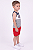 Conjunto Infantil Tommy Hilfiger Regata Cinza e Bermuda - Imagem 4