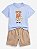 Conjunto Bebê Polo Ralph Lauren Polo Bear Bermuda Caqui - Imagem 9