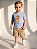 Conjunto Bebê Polo Ralph Lauren Polo Bear Bermuda Caqui - Imagem 5