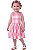 Vestido Infantil Carter’s Xadrez Rosa com Laços - Imagem 1