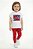 Conjunto Infantil Tommy Hilfiger Camiseta e Legging Estampada - Imagem 4