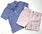 Conjunto Bebê Polo Ralph Lauren Polo e Shorts Oxford Listrado - Imagem 13