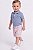 Conjunto Bebê Polo Ralph Lauren Polo e Shorts Oxford Listrado - Imagem 6