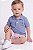 Conjunto Bebê Polo Ralph Lauren Polo e Shorts Oxford Listrado - Imagem 2