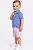 Conjunto Bebê Polo Ralph Lauren Polo e Shorts Oxford Listrado - Imagem 5