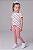 Conjunto Infantil Tommy Hilfiger Camiseta Estampada e Legging Rosa - Imagem 4