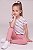 Conjunto Infantil Tommy Hilfiger Camiseta Estampada e Legging Rosa - Imagem 2