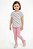 Conjunto Infantil Tommy Hilfiger Camiseta Estampada e Legging Rosa - Imagem 4