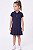 Vestido Infantil Tommy Hilfiger Polo Piquet Azul-Marinho - Imagem 2