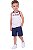 Conjunto Infantil Tommy Hilfiger Regata e Bermuda - Imagem 1