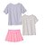 Conjunto Infantil Puma 3 Peças com Saia e Shorts Embutido - Imagem 5