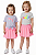 Conjunto Infantil Puma 3 Peças com Saia e Shorts Embutido - Imagem 1