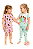 Kit pijama 4 Peças Princesas  Disney - Imagem 1