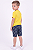 Conjunto Infantil Tommy Hilfiger Camiseta Amarela e Bermuda - Imagem 6
