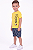 Conjunto Infantil Tommy Hilfiger Camiseta Amarela e Bermuda - Imagem 5