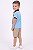 Conjunto Infantil Tommy Hilfiger Polo Azul e Bermuda Caqui - Imagem 6