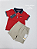 Conjunto Bebê Tommy Hilfiger - Polo vermelha - Imagem 3