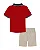 Conjunto Bebê Tommy Hilfiger Polo Piquet e Bermuda Bege - Imagem 8