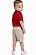 Conjunto Bebê Tommy Hilfiger Polo Piquet e Bermuda Bege - Imagem 6