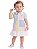 Vestido Bebê Polo Ralph Lauren Colorido em Piquet com Babado em Laise - Imagem 1