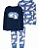 Pijama Kit 3 pçs  Urso Polar azul Carters - Imagem 4