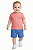 Conjunto Bebê Ralph Lauren Camiseta Tubarão e Bermuda Azul - Imagem 1