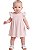 Vestido Body Bebê em Algodão Orgânico com Corações - Imagem 1