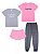 Kit pijama 4 Peças Menina  Calvin Klein - Imagem 1
