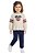 Conjunto Infantil em Moletom Tommy Hilfiger Peplum - Imagem 1
