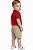Conjunto Bebê Tommy Hilfiger Polo Vermelha e Bermuda - Imagem 4