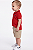Conjunto Bebê Tommy Hilfiger Polo Vermelha e Bermuda - Imagem 5