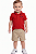 Conjunto Bebê Tommy Hilfiger Polo Vermelha e Bermuda - Imagem 3