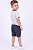 Conjunto Infantil Tommy Hilfiger Camiseta e Bermuda Azul-Marinho - Imagem 6