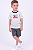 Conjunto Infantil Tommy Hilfiger Camiseta e Bermuda Azul-Marinho - Imagem 4