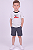 Conjunto Infantil Tommy Hilfiger Camiseta e Bermuda Azul-Marinho - Imagem 3