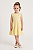 Vestido Tommy Hilfiger infantil Lese Amarelo - Imagem 3