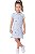 Vestido Infantil Tommy Hilfiger Polo Estampado – Azul Claro - Imagem 3