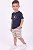 Conjunto Infantil Tommy Hilfiger Camiseta Azul-Marinho e Bermuda - Imagem 3