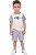Conjunto Infantil Tommy Hilfiger Camiseta Color Block e Bermuda - Imagem 1